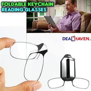 Foldable Keychain Reading Glasses