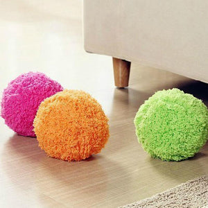 Hot Selling Automatic rolling ball Microfiber Robotic Mop Ball Mini Vacuum Cleaner Automatic Floor Sweeper Four Color Mop Ball