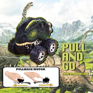 PlayMate?  Pull and Go Dinosaur Cars